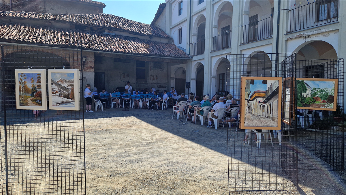 Concerto del nuovo corpo musicale presso il SIM