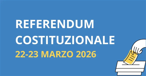 Revisione dinamica straordinaria delle liste elettorali - Referendum 22-23 marzo 2026