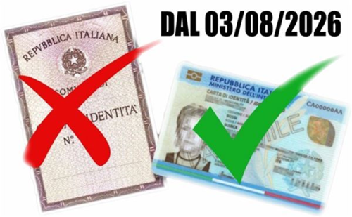 Carta d'Identità Cartacea - CESSAZIONE