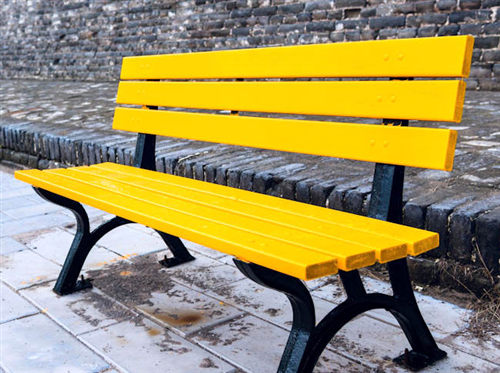 Endopark: sediamoci sul giallo. Inaugurazione della panchina gialla