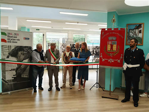 Inaugurata la mostra itinerante: 1946-2026. Ottantanni dal primo voto delle donne