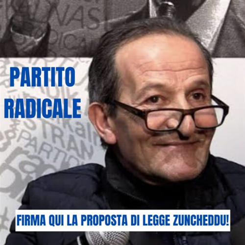 Raccolta firme Zuncheddu